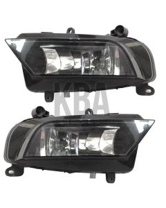 Audi A4 2012-2014 Fog Light Spot Lamp Pair Set O/S N/S