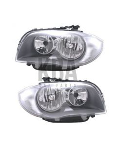 Bmw 1 Series 2004-2011 Headlight Headlamp Pair Right Left