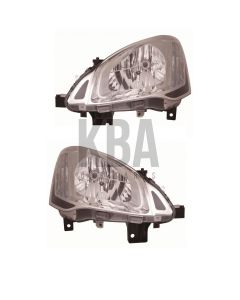Citroen Berlingo 2012-2015 Headlight Headlamp Pair Set Right Left