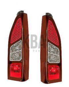 Peugeot Partner & Citroen Berlingo 2012-2018 Tailgate 1 Door Tail Lamp Rear Light Pair Set Rh Lh