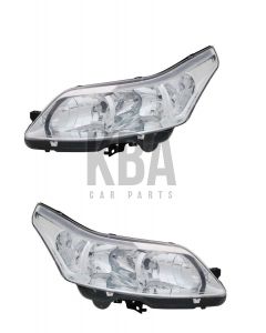 Citroen C4 2004-2010 Headlamps Headlight Pair Right Left O/S N/S