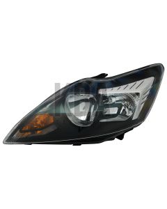 Ford Focus Mk2 2008-2011 Black Headlight Headlamp Lh Left Passenger Side
