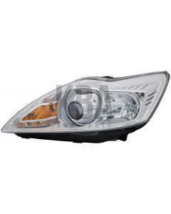 Ford Focus Mk2 2008-2011 Chrome Headlight Headlamp Driver Side Off Side