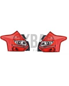 Ford Focus Mk4 2011-2014 Rear Light Tail Lamp Pair Set O/S N/S