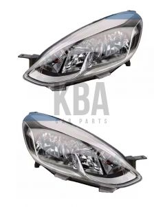 Ford Fiesta Mk8 2017- Front Headlight Headlamp Pair Right Left O/S N/S