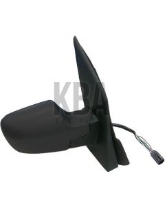 Ford Fiesta 2002-2005 Electric Black Cover Door Wing Mirror Driver O/S Side Off