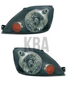 Ford Fiesta 2005-2008 Headlight Headlamp Pair Right & Left