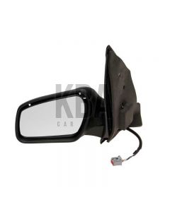 Ford Fiesta Mk5 2005-2008 Black Electric Door Wing Mirror Passenger Side Left