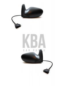 Ford Galaxy 2001-2006 Black Electric Door Wing Mirror Pair Both Right Left