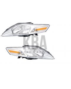 Ford Mondeo 2007-2011 Headlight Headlamp Pair Set O/S N/S Right Left