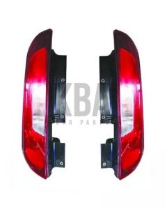 Fits Fiat Doblo Van 2015- 2022 Rear Back Light Tall Lamp Pair Right Left O/S N/S