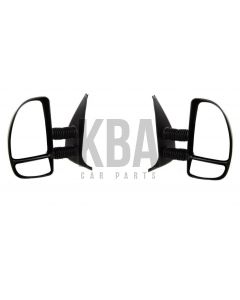 Fiat Ducato & Citroen Relay & Peugeot Boxer 1998-2006 Door Wing Mirror Electric Long Arm Pair O/S N/S