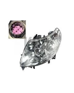 Fits Peugeot Boxer - Fiat Ducato -Citroen Relay 2011-2014 Chrome Front Headlight Headlamp Lh Left Side