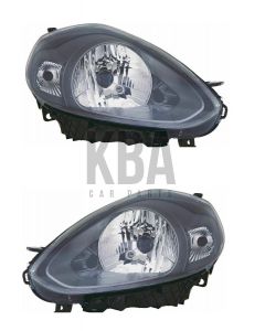 Fiat Punto Evo 2009-2012 Headlight Headlamp Pair Right Left Set