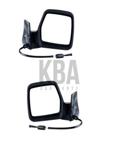 Fiat Scudo & Citroen Dispatch & Peugeot Expert 1995-2007 Manual Door Wing Mirror Pair Right Left