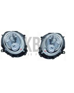 Mini Cooper 2006-2014 Clear Headlight Headlamp Pair Right Left