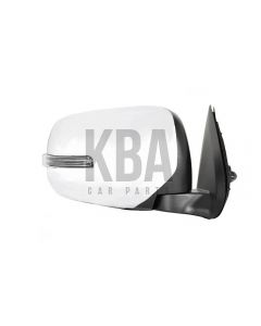 Mitsubishi L200 2015-2019 Electric Chrome Folding Door Wing Mirror Rh Right Side - Mitsubishi L200 Barbarian 2.4D Auto Fold Chrome