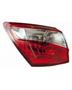 Nissan Qashqai 2010-2013 Rear Tail Lamp Back Light Passenger Near Left Side