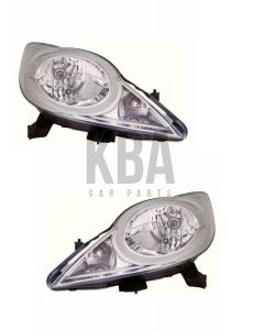  Peugeot 107 2012-2014 Headlight Headlamp Pair Right Left 