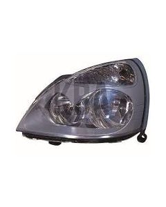 Renault Clio 2001-2005 Grey Headlight Headlamp Passenger Near Side Left Side