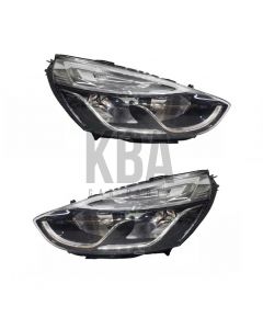  Renault Clio Headlights Mk4 Hatchback 2016-2019 Grey Inner Headlamps 1 Pair - Halogen Grey Inner Headlamp PAIR RIGHT LEF