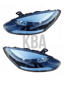 Renault Megane 2014-2016 Headlight Headlamp Pair O/S N/S Right Left