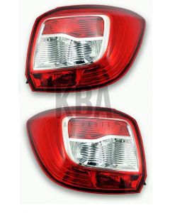  Dacia Sandero 2012- 2017 Rear Lamps Light Pair Right Left Os N/S