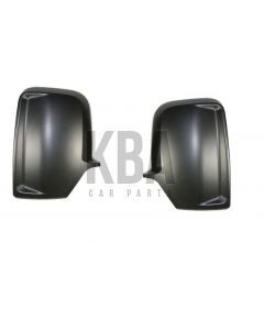 VW CRAFTER 2006-2017 MERCEDES SPRINTER 2006-2018   door wing mirror cover black pair right left