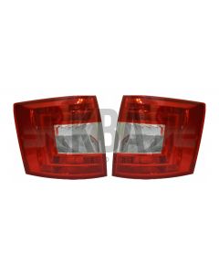 FITS FOR SKODA OCTAVIA ESTATE WAGON NOT LED 2013-2017 REAR TAIL BACK LAMP PAIR