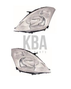 Suzuki Swift 2011-2017 Headlight Headlamp Pair Driver Passenger Pair Set