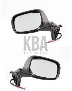 Toyota Auris 2007-2012 Door Wing Mirror Electric Primed Pair Right Left