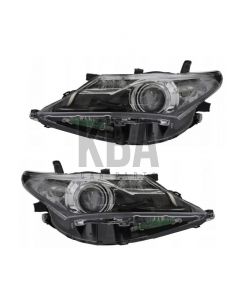 Fits Toyota Auris E18 2013-2015 Front Headlight Headlamp Pair Right & Left W Led