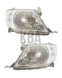 Fits Toyota Hilux Hi-Lux 2009-2011 Headlight Headlamp Pair Right Left O/S N/S