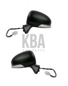 Toyota Prius 2009-2012 Electric Door Wing Mirror Pair Set O/S N/S Right Left