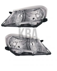 Toyota Yaris 2011-2014 Headlight Headlamp Pair Set Right & Left R 81130-0D460