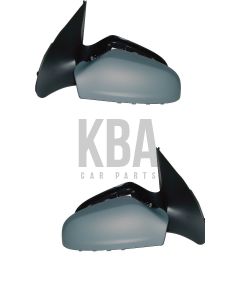 Vauxhall Astra Mk5 2004-2009 Manual Door Wing Mirror Primed Pair Both Right Left