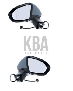 Vauxhall Astra 2015-2019 Electric Door Wing Mirror Pair Right Left R+L