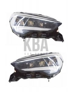 Fit Vauxhall Corsa 2019-2023 Full Led ( Not Matrix ) Front Headlifhts Pair Rh Lh