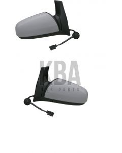 Vauxhall Zafira Mpv 2005-2008 Electric Primed Door Wing Mirror Pair Right Left