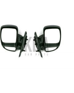 Renault Master & Vauxhall Movano 2003-2010 Manual Door Wing Mirror Pair Set