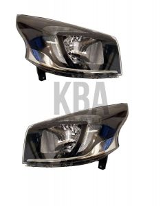 Vauxhall Vivaro 2014-2019 Headlight Headlamp Pair Right Left O/S N/S
