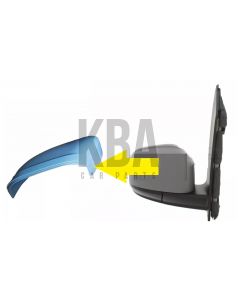 Fits Vw Caddy 2015-2021 Door Wing Mirror Cover Primed Rh Right Side Off Side