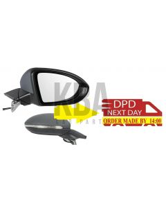 VW Golf Estate 2013-2020 Door Wing Mirror Electric Power Folding Driver Side