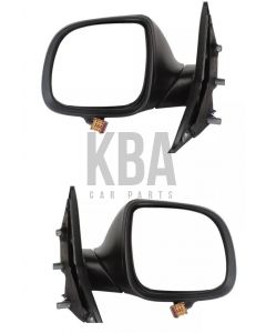 Vw Transporter T6 2015-2024 Electric Power Folding Door Wing Mirror Pair Rh Lh