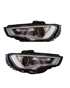 AUDI A3 2012-2016 LED XENON  HEADLIGHT HEADLAMP PAIR RIGHT LEFT 