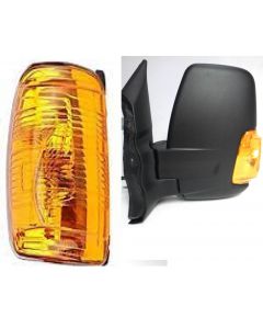 FORD TRANSIT 2014- ON DOOR WING MIRROR  AMBER INDCATOR LH LEFT SIDE NEAR SIDE