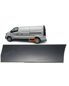 Vauxhall Vivaro Renault Trafic Nv300  2014-2019  SIDE MOULDING TRIM   LH LEFT SIDE NEAR SIDE