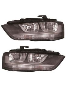 Audi A4 2012-2015 Headlight Headlamp Pair Right Left O/S N/S