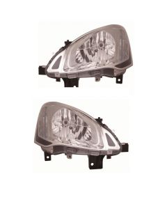 Citroen Berlingo 2012-2015 Headlight Headlamp Pair Set Right Left