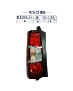 2 Door Rear Light Tail Back Lamp Pasenger Near Left Side 